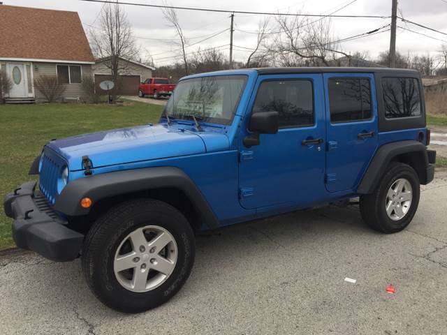 2015 Jeep Wrangler Unlimited 4x4 Sport 4dr SUV